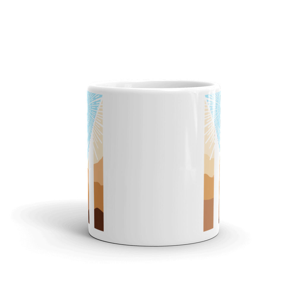 Memo Melanina - White glossy mug