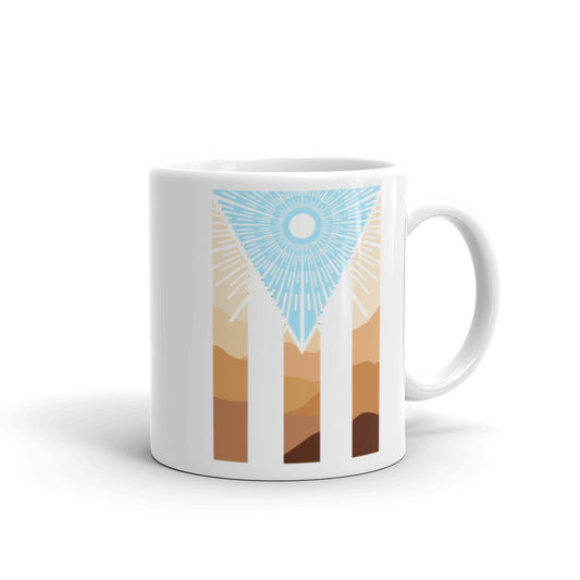 Memo Melanina - White glossy mug