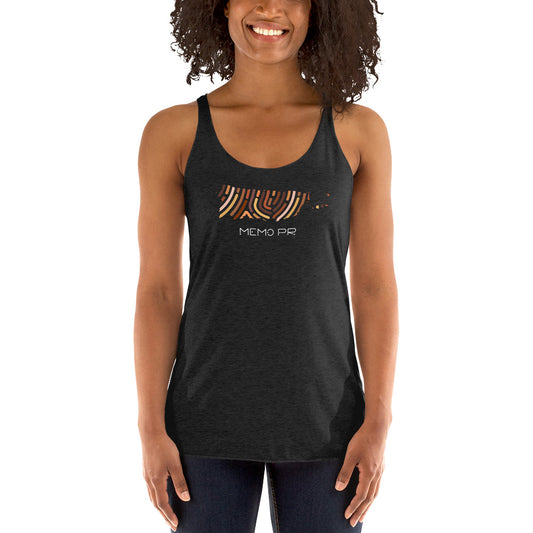 Memo Melanina - Women's Racerback Tank